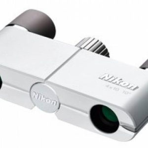 Nikon binoculars 4x10 DCF white | Teleskopshop.ch