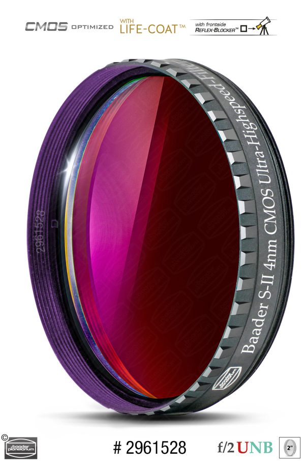 Baader Schmalband SII 4nm 2" f/2 | Teleskopshop.ch