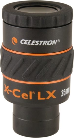 Celestron Okular X-CEL LX 25mm 1 ¼" 60° | Teleskopshop.ch