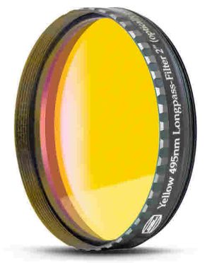 Baader Color Filter 2" gelb 495nm | Teleskopshop.ch