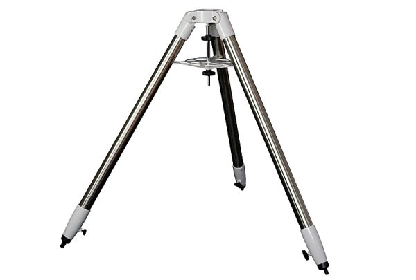 Tripod with stainless steel tubular legs and 3/8" mounting screw